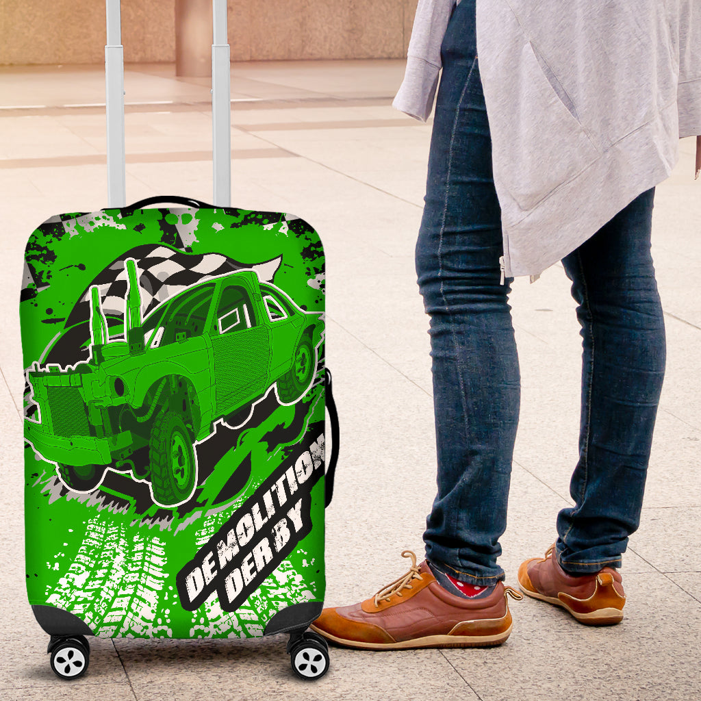 Demolition Derby suitcase cover