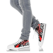 Racing High Top Shoes red