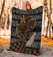 Demolition Derby Blanket