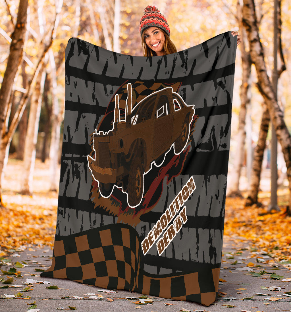 Demolition Derby Blanket