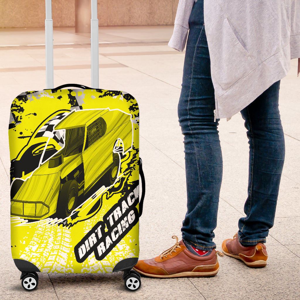 dirt modified suitcase cover