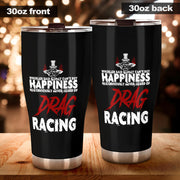 Drag racing tumbler