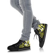 Go-kart racing high top shoes