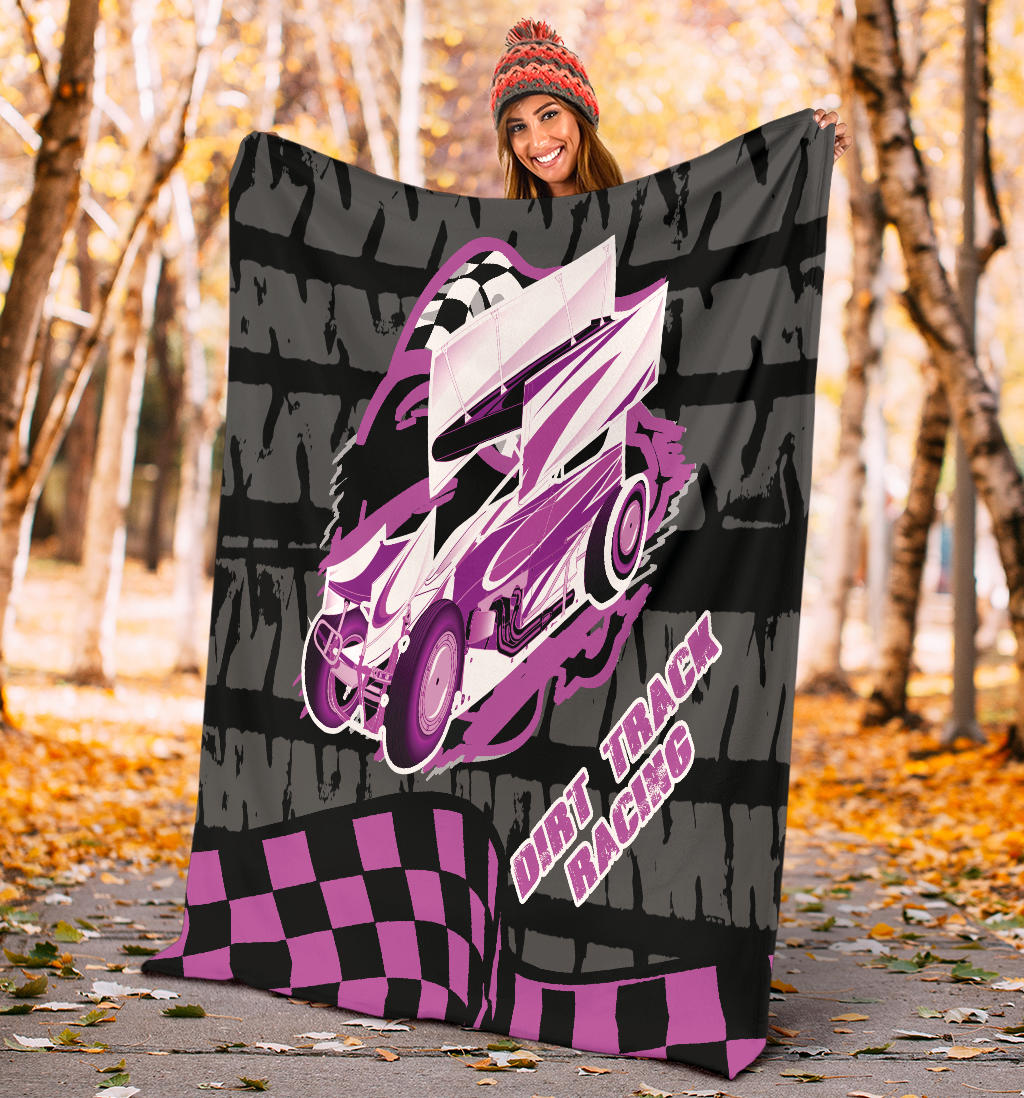 Sprint Car Racing Blanket