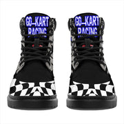 Go-kart racing all-season boots