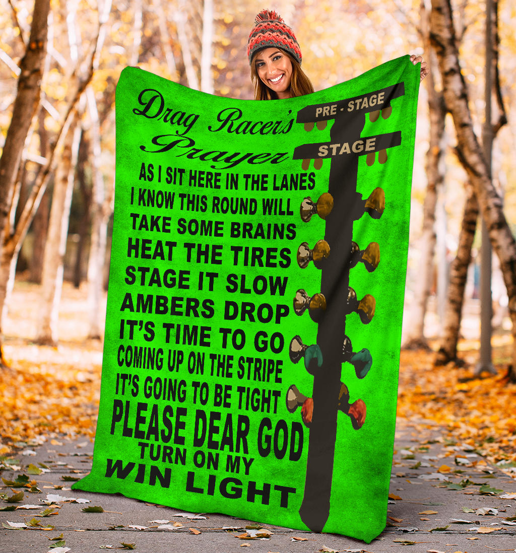 Drag Racer's Prayer Blanket