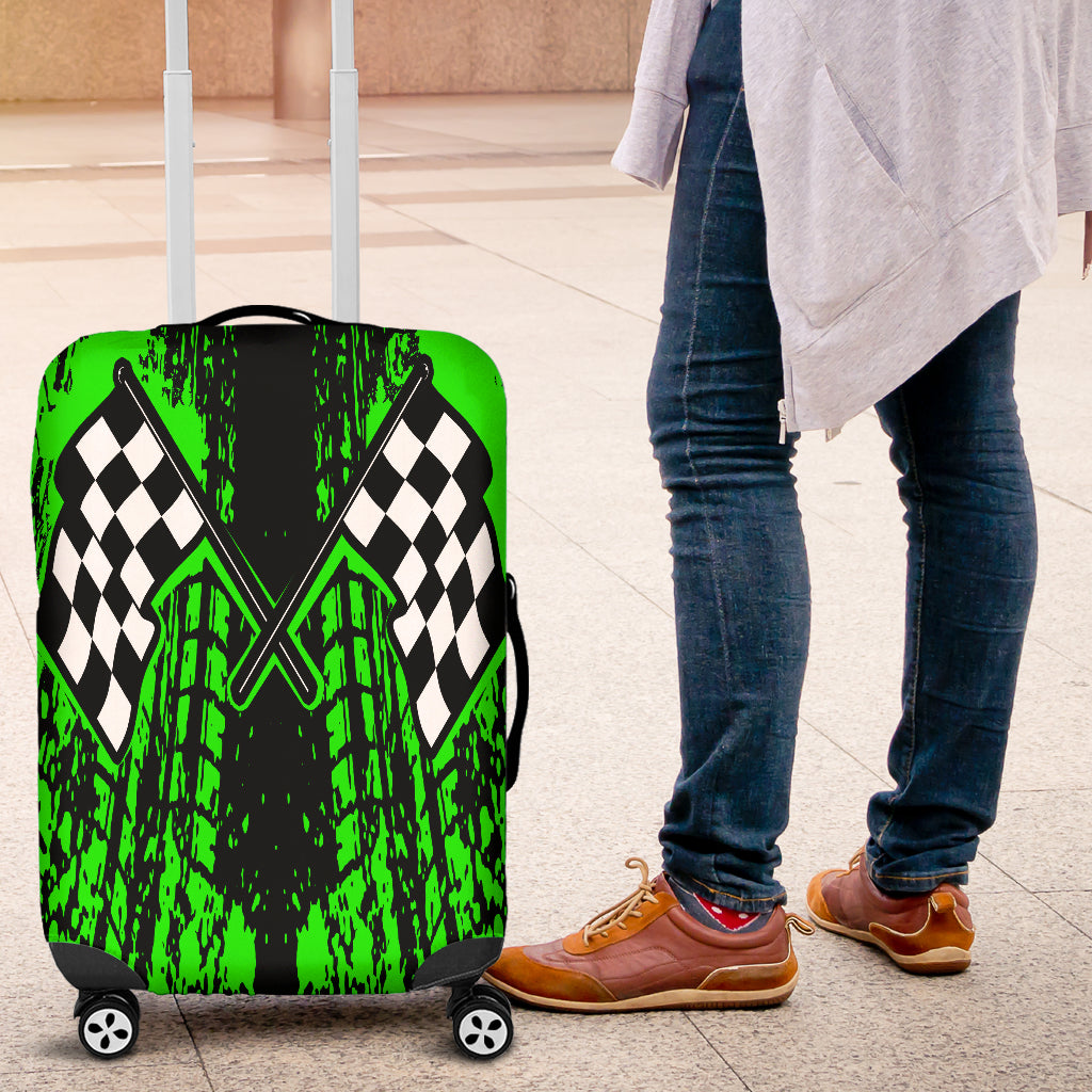 Dirt Racing Luggage Cover