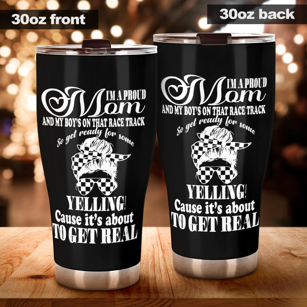 Racing Mom Tumbler