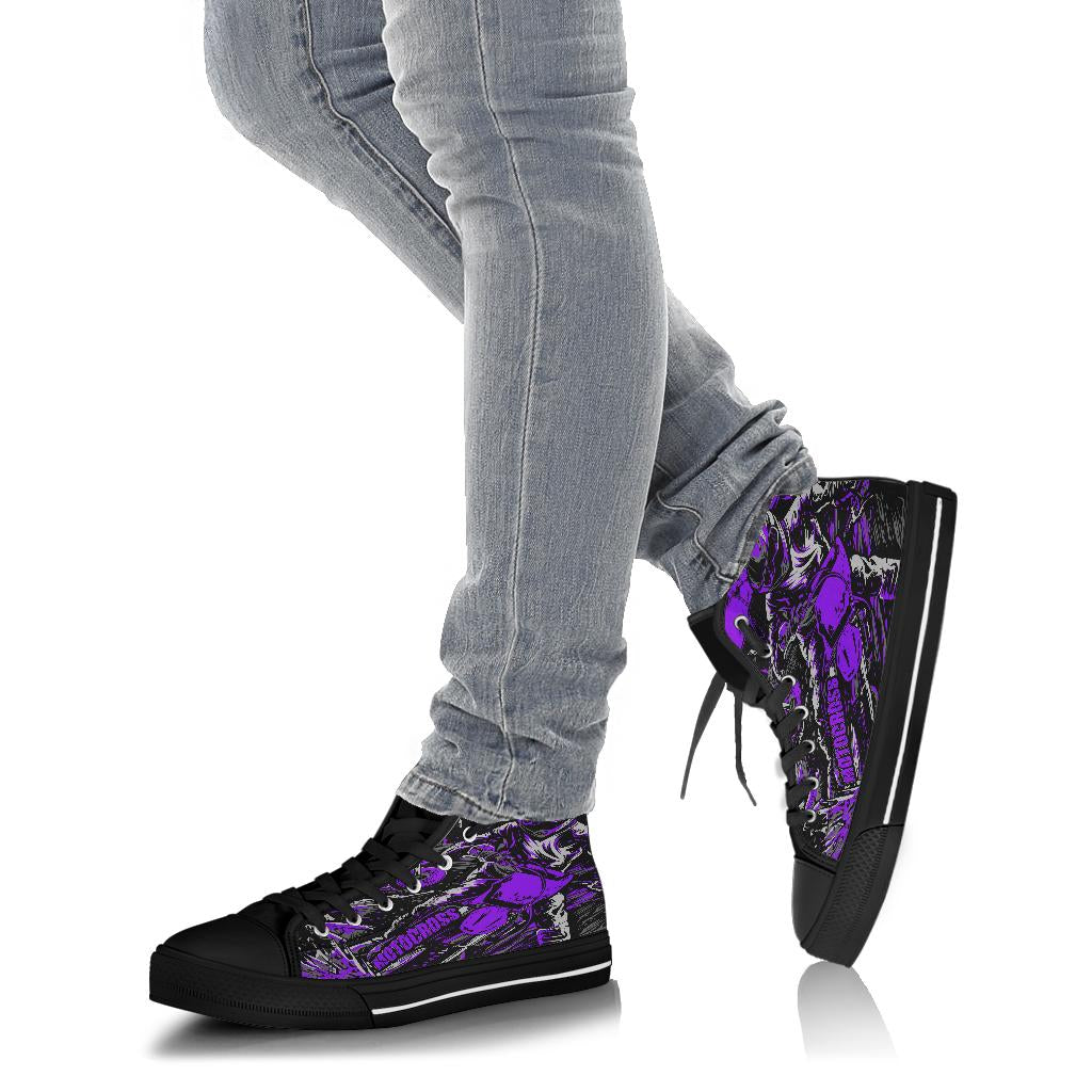 Motocross High Top Shoes