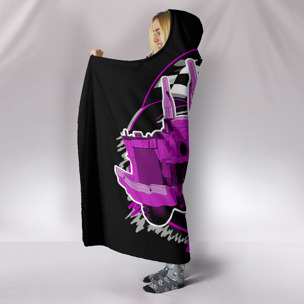 Demolition Derby Hooded Blanket 