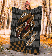 Sprint Car Racing Blanket