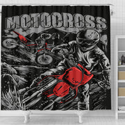 Motocross Shower Curtains