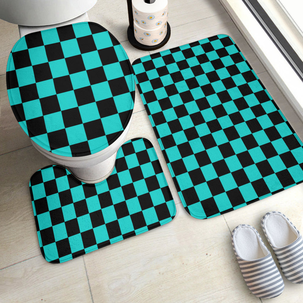 Racing Checkered Bathroom Set