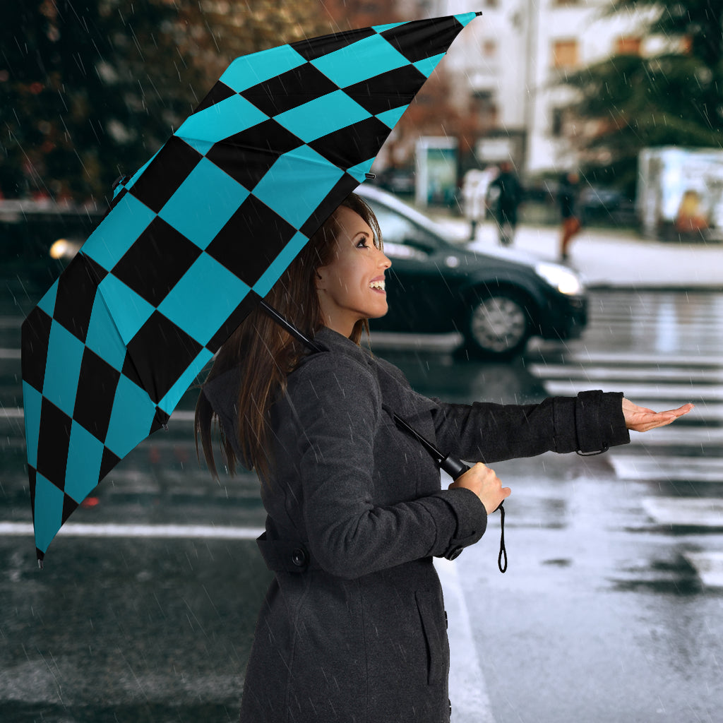 Racing Checkered Flag Umbrella