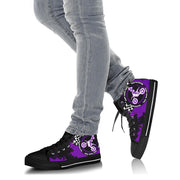 Dirt Bike Girl High Top Shoes