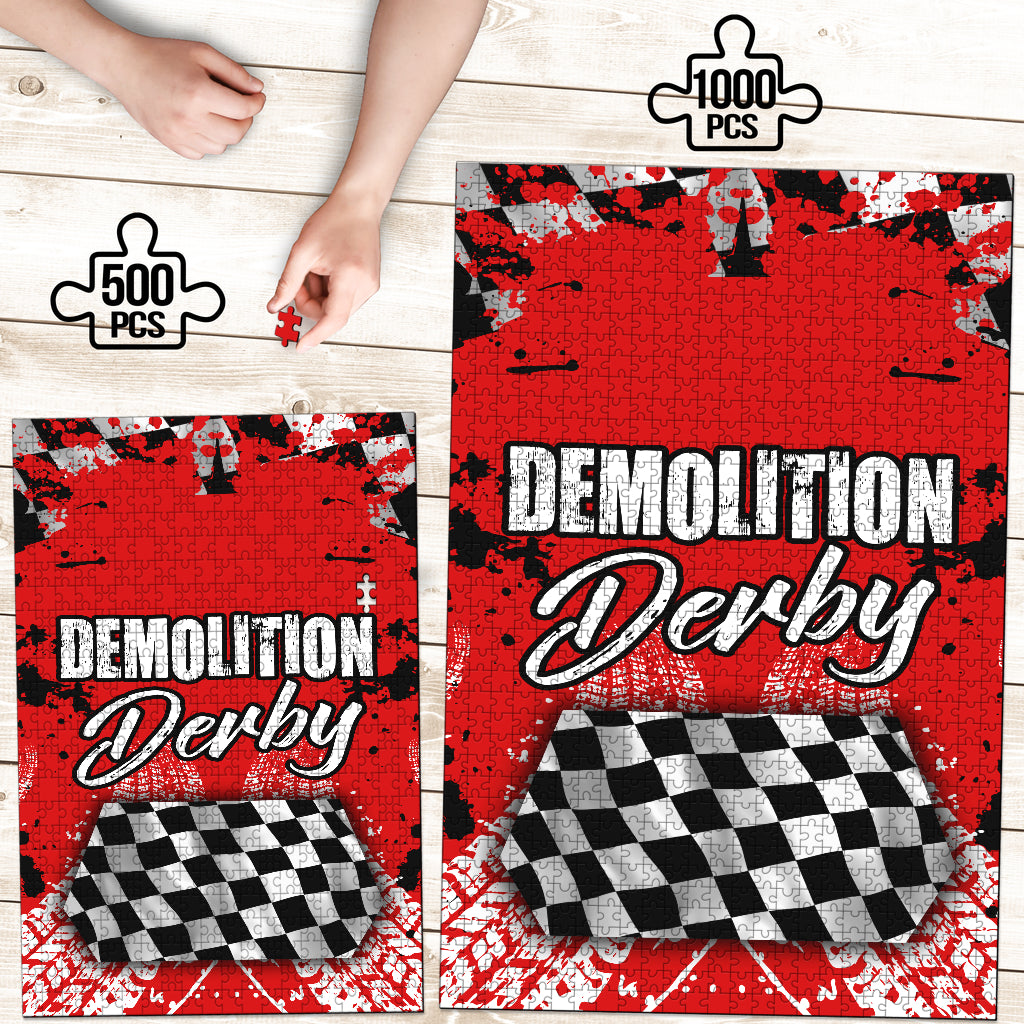 Demolition Derby Jigsaw Puzzle
