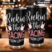 racing son tumbler