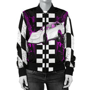 Dirt Track Racing Late Model Women's Bomber Jacket