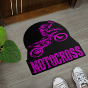 Custom Shaped Motocross Door Mat