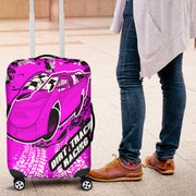 dirt racing late model suitcase cover