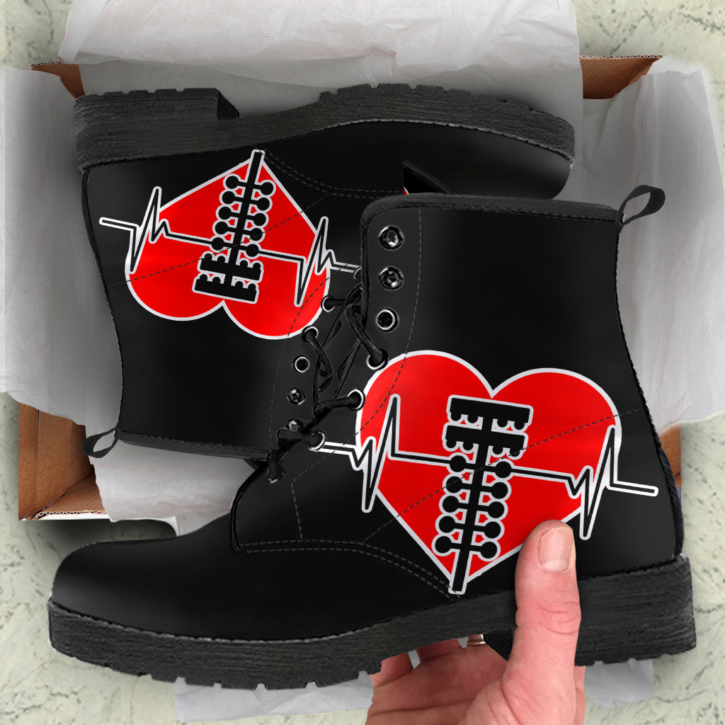 Drag Racing Heartbeat Boots