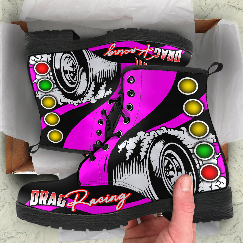 Drag Racing Boots pink