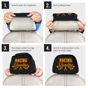 Racing Car Seat Headrest Covers