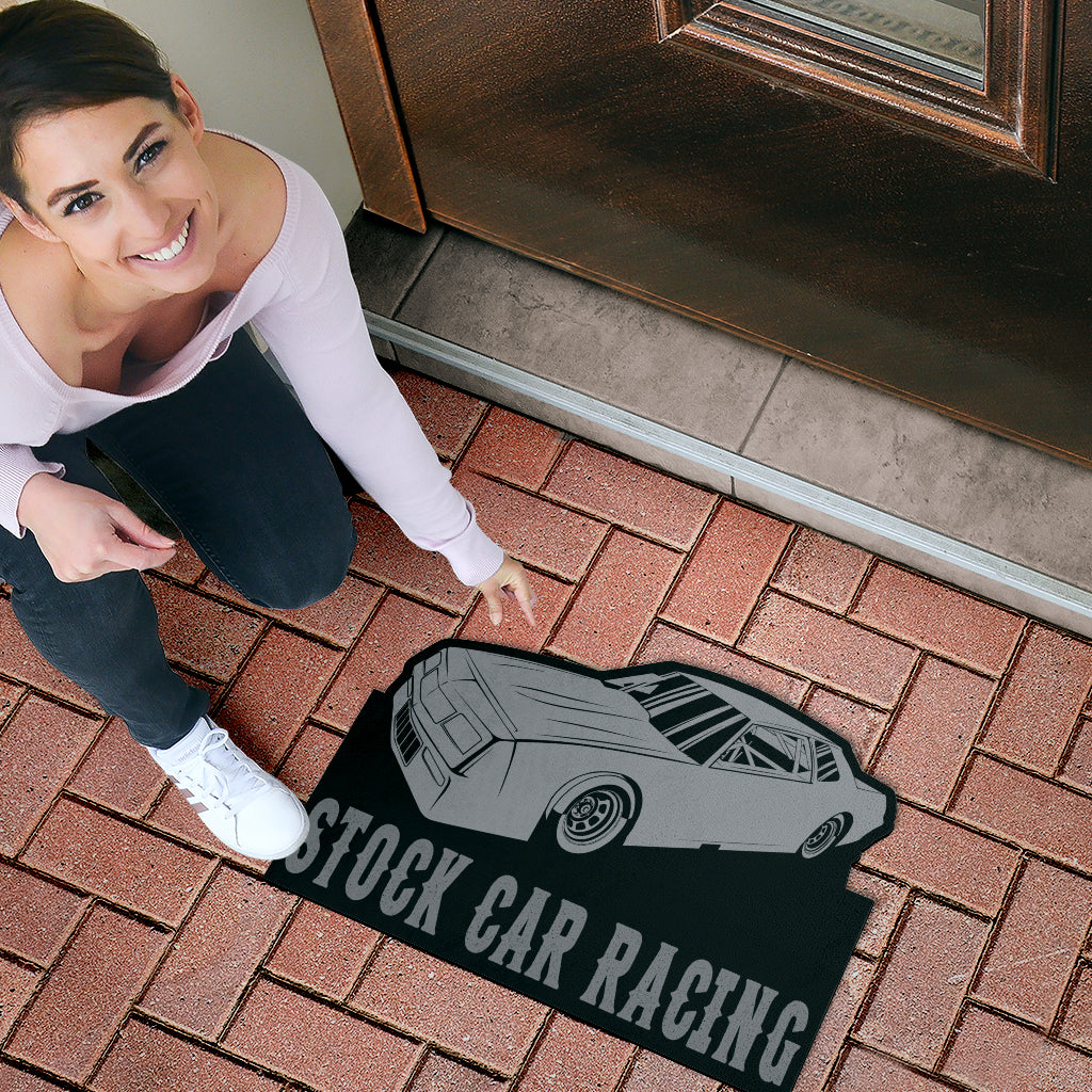 Custom shaped street stock Doormat