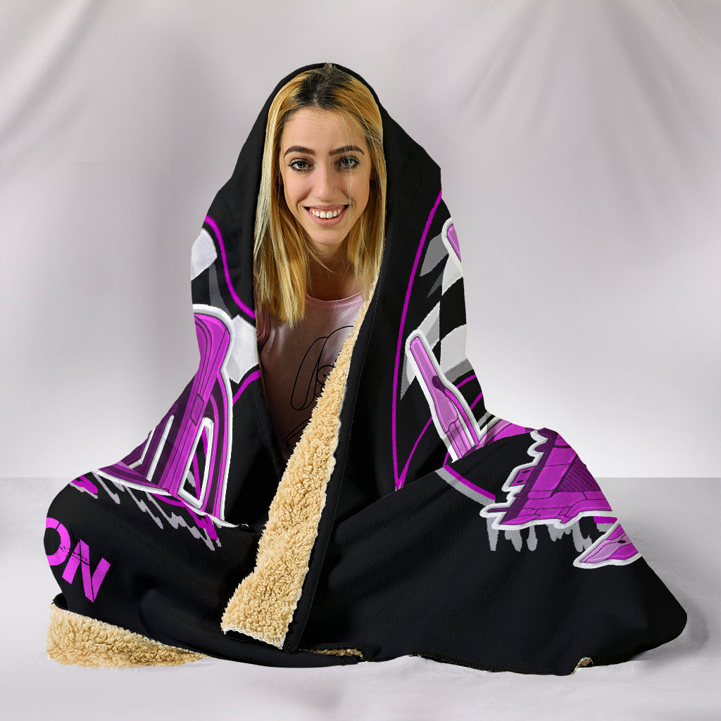 Demolition Derby Hooded Blanket 