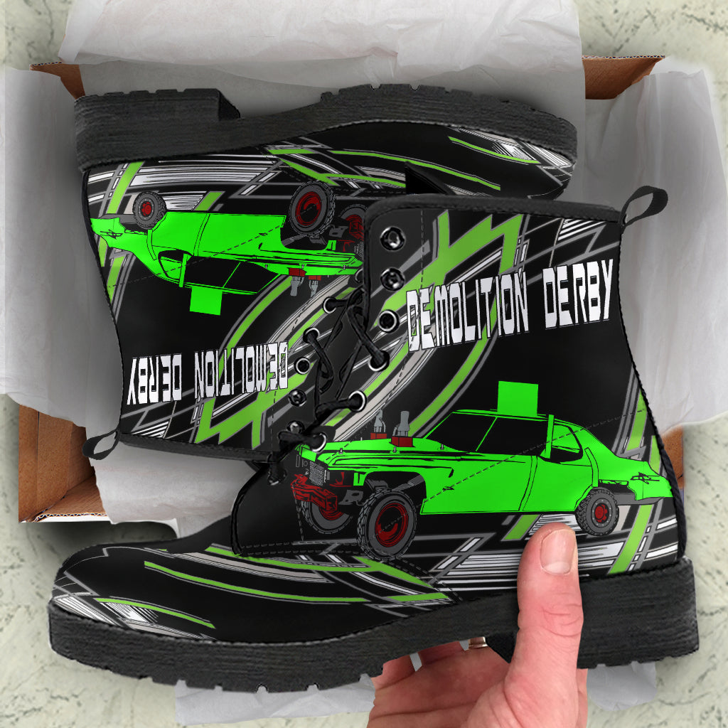 Demolition Derby Boots