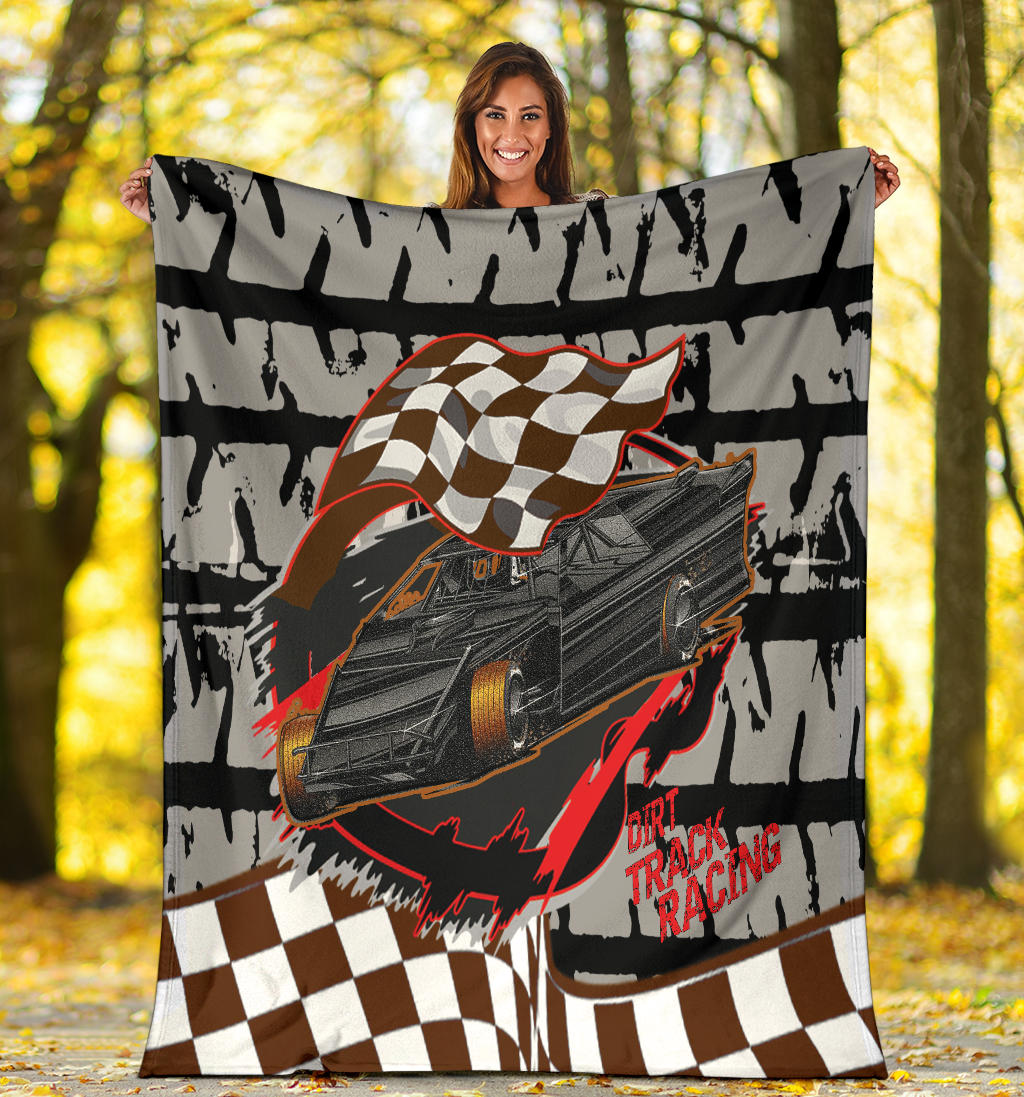 Dirt Racing Modified Blanket
