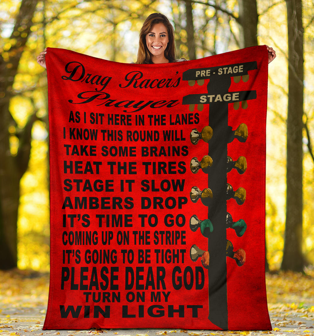 Drag Racer's Prayer Blanket