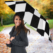 Racing Checkered Flag Umbrella