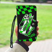 Go Kart Racing wallet phone case