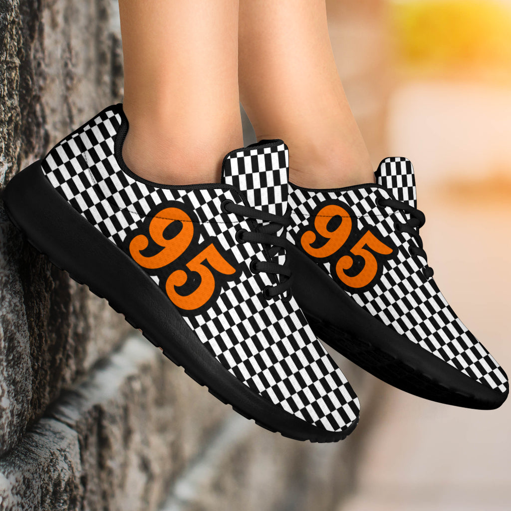 Racing Sneakers Checkered Flag