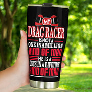 Drag racing tumbler