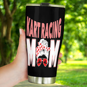 go kart racing mom tumbler