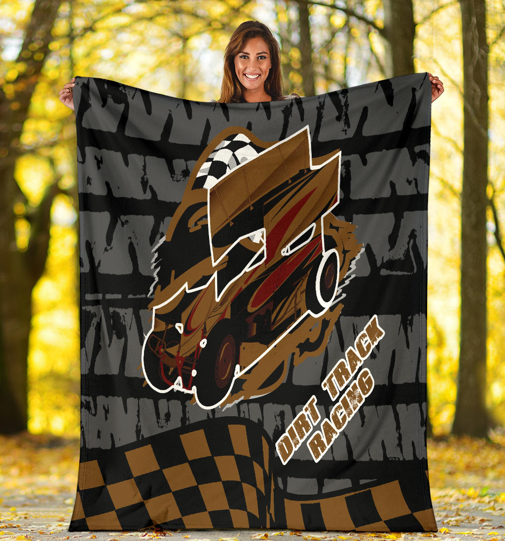 Sprint Car Racing Blanket