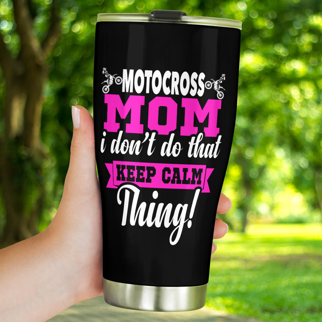 motocross mom tumbler