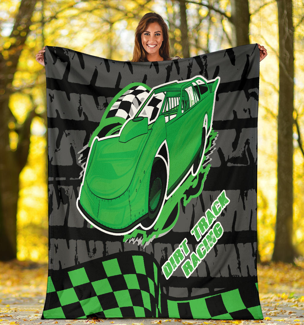 Dirt Racing Late Model Blanket