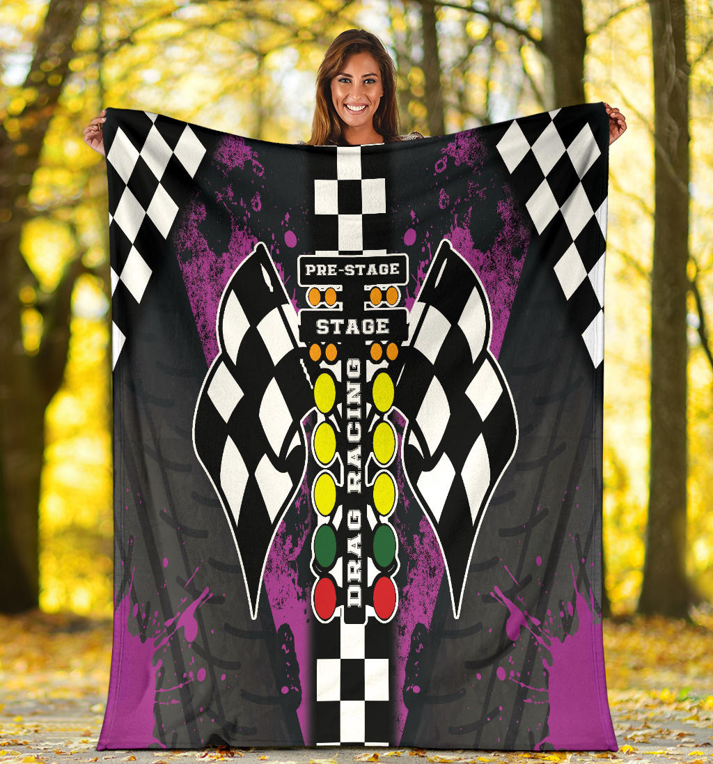 Drag Racing Blanket 