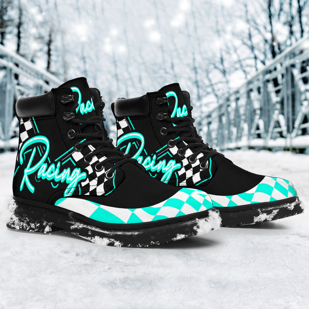 Racing All-Season Boots carolina blue