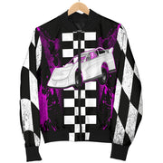 Dirt Track Racing Late Model Women's Bomber Jacket