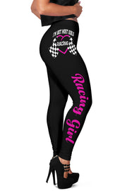 Racing girl leggings