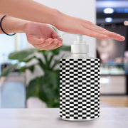 Racing Checkered Sanitizer Bottle