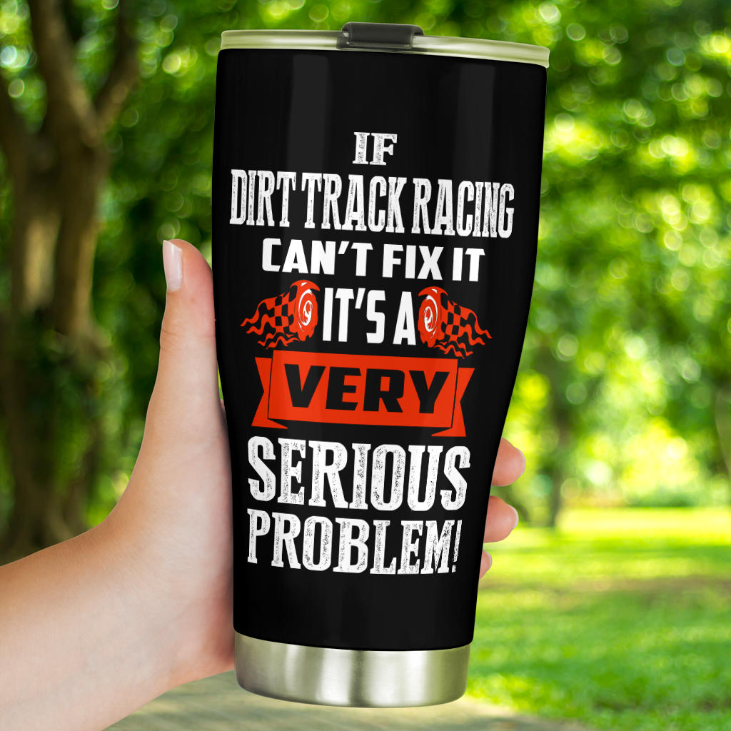 Dirt Track Racing Tumbler