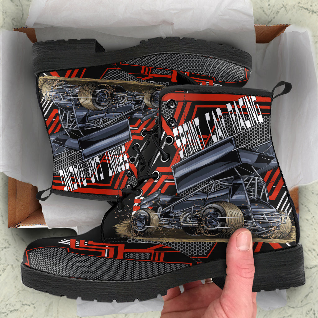 Sprint Car Racing Boots