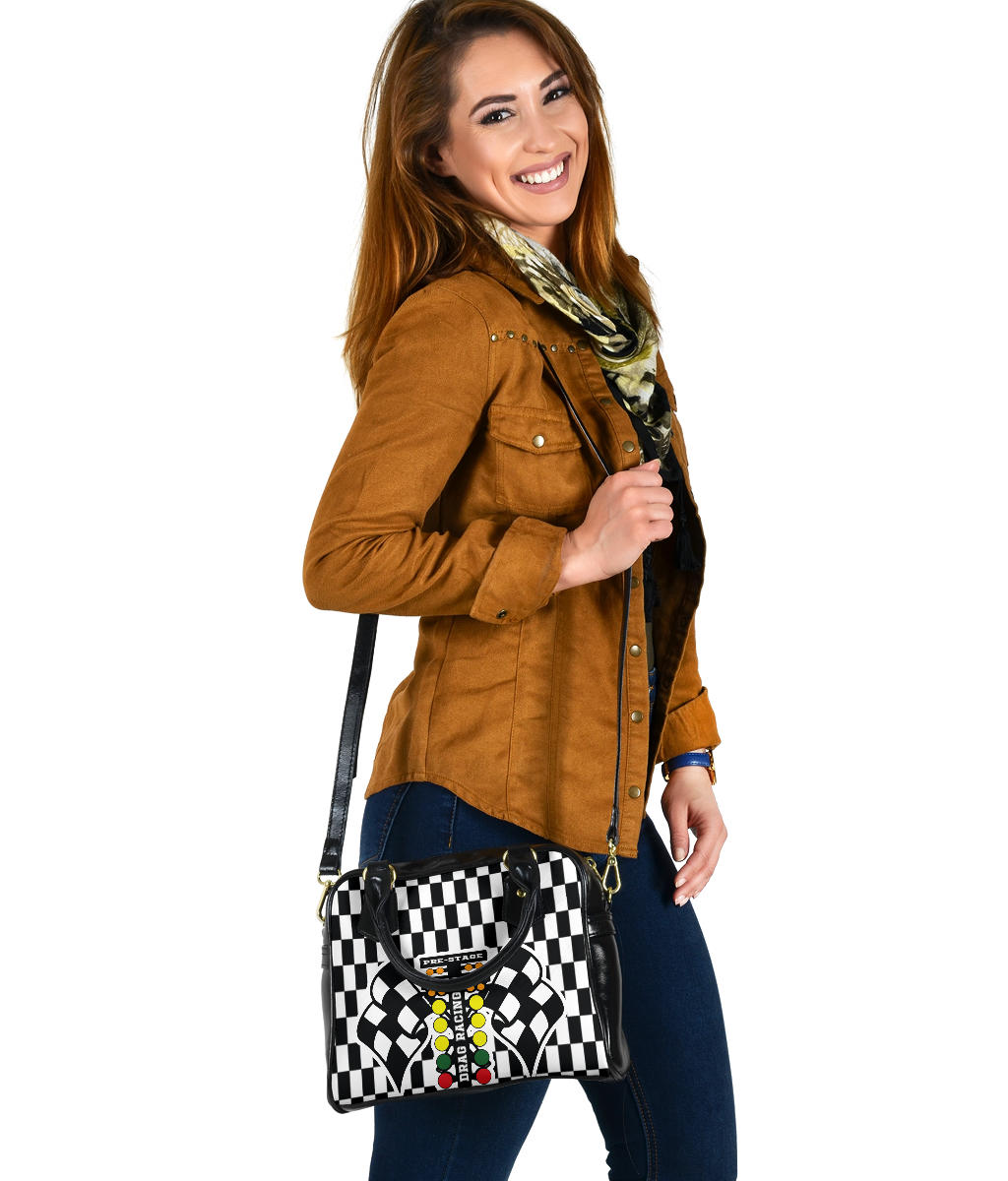 Black & White Drag Tree Shoulder Handbag | Your Kind of Company | RIIMB