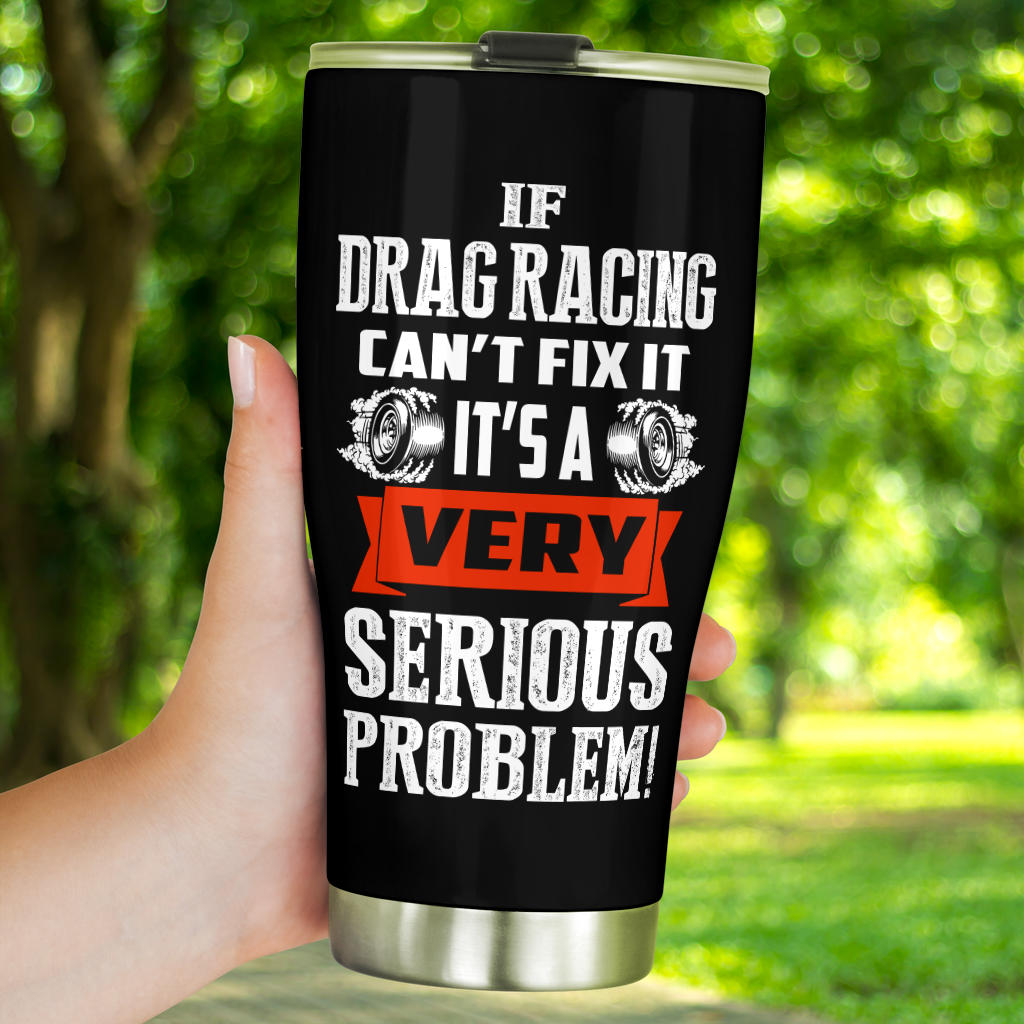 drag racing TUMBLER