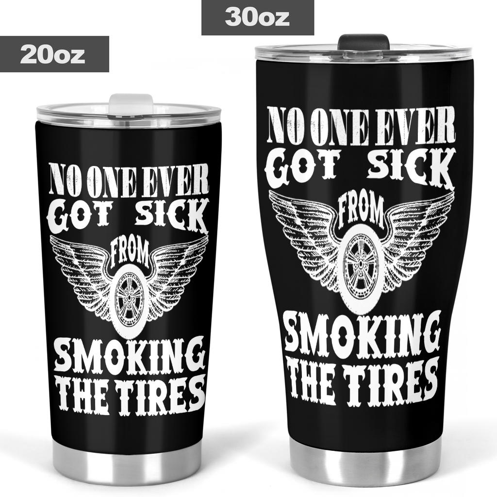 Drag racing tumbler